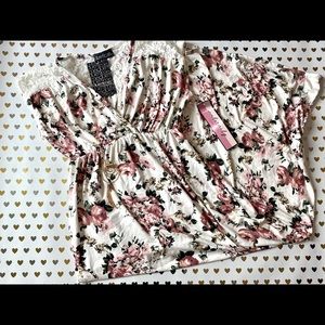 Due Time Maternity Floral Maxi Dress